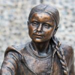 Greta Thunberg's statue