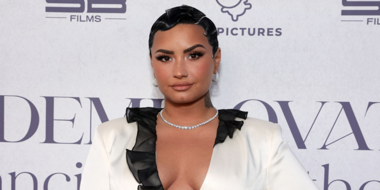 Demi Lovato posed with a bong on Instagram.