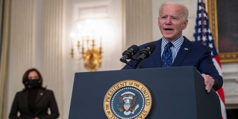 President Joe Biden asks Congress to ban assault weapons