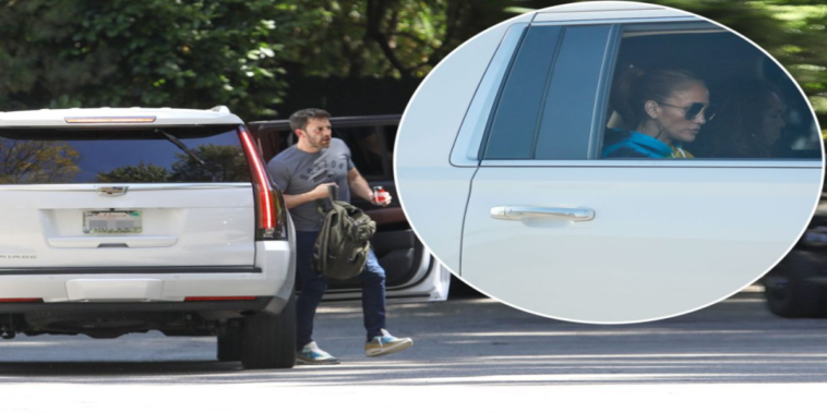 Jennifer Lopez and Ben Affleck hang out after Alex Rodriguez split