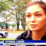 A woman was interviewed on the news after smoking a joint at 7:00 a.m.