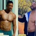 Will Smith shows the progress of his fitness after the weight gain