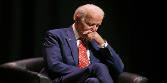 Joe Biden caught in a situation he didn't want to get into