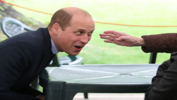 Prince William 'flirts' with 96-year-old woman in Scotland