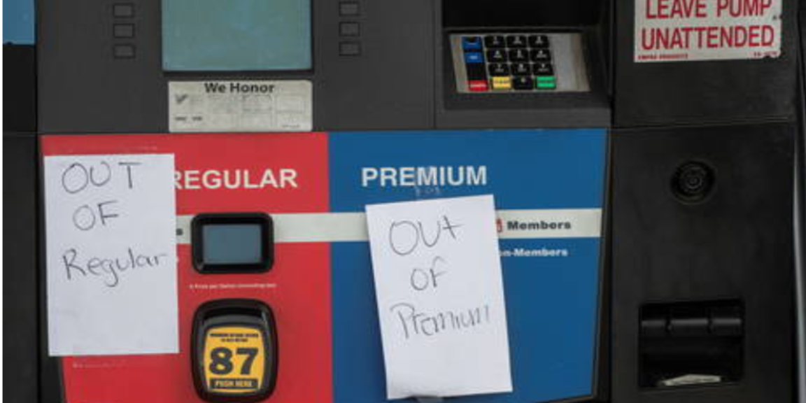 Southeast gas stations run out of gasoline as people panic