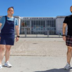 Some male teachers appear in skirts across Spain
