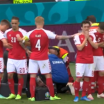 Christian Eriksen collapses in the middle of the Denmark-Finland game