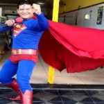Superman impersonator gets hit by a bus after trying a stunt gone wrong