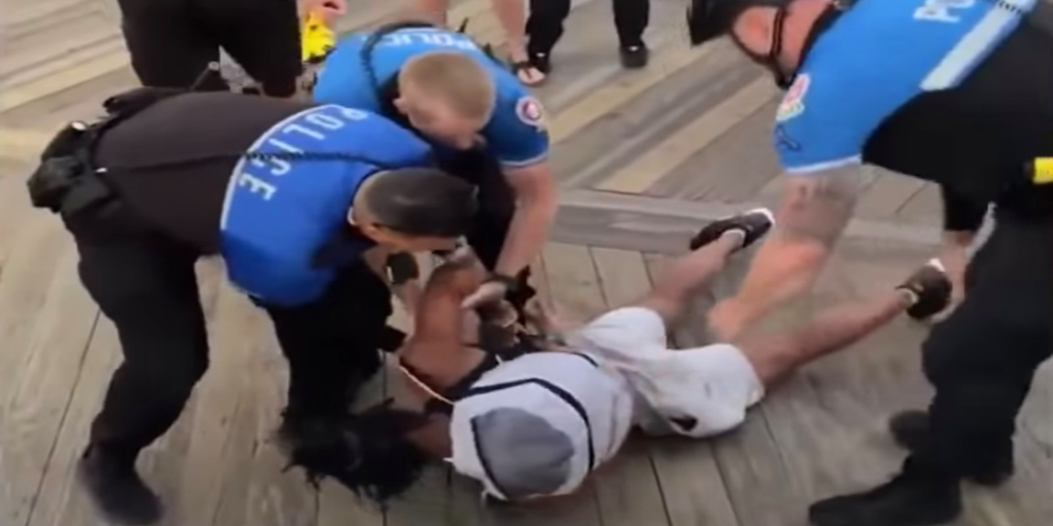 Cop assaulted teen for vaping on Maryland boardwalk