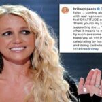 Britney Spears uses #FreeBritney hashtag on Instagram post-hearing