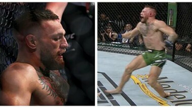 Conor McGregor breaks ankle against Dustin Poirier at UFC 264