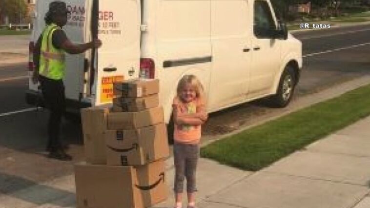 6-year-old girl shopping on Amazon. This is how she does it