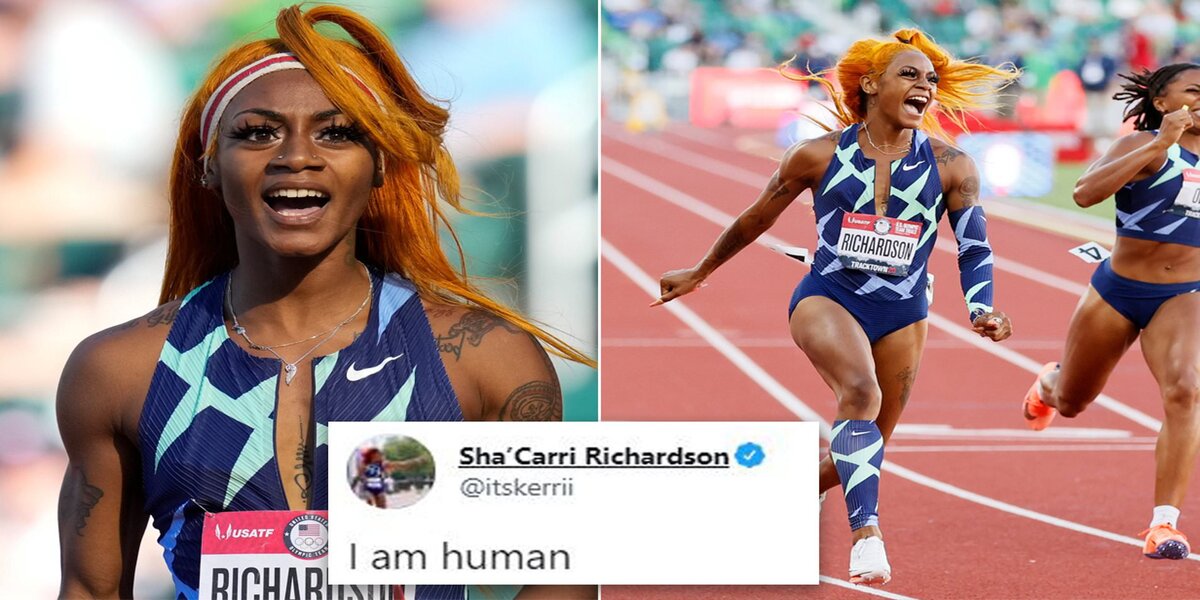 Sprinter Sha'Carri Richardson tests positive for marijuana and will miss the Olympics