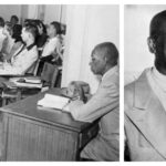 George McLaurin, the first black man admitted to the University of Oklahoma in 1948