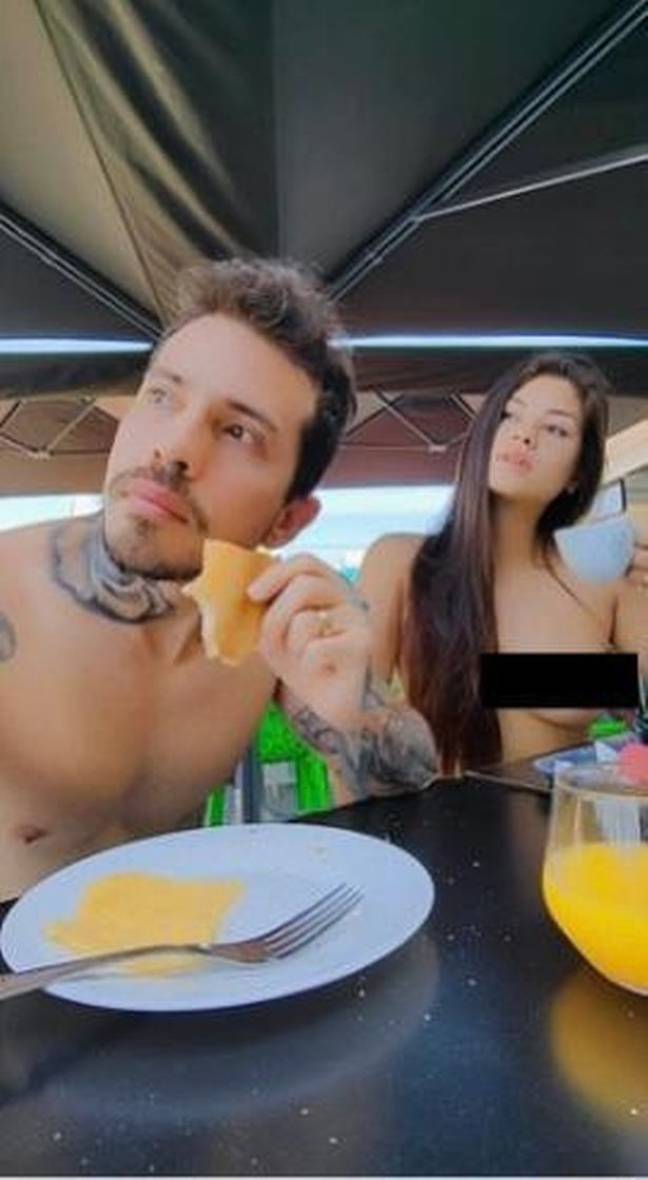 OnlyFans couple head to the world's largest nudist resort to spend their honeymoon naked