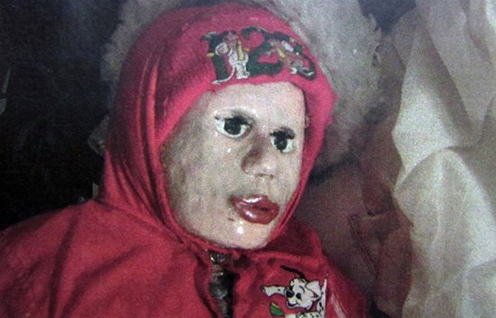 Man lives with 29 mummified bodies that he uses as dolls