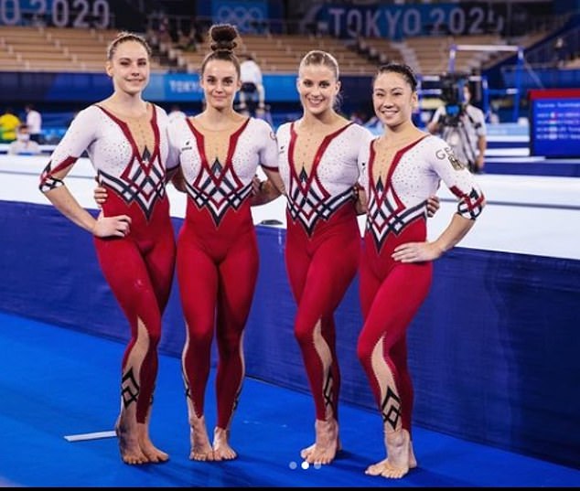 German Olympic gymnasts wear full-body uniforms in rejection of the "sexualization" of the sport