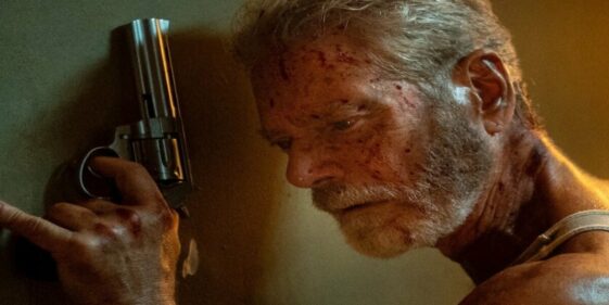 Don't Breathe 2; the fearsome blind man prepares to annihilate a new group of invaders