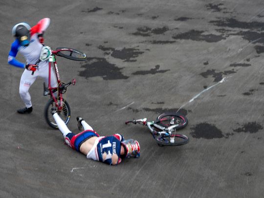U.S. BMX rider Connor Fields suffered a brain hemorrhage in Olympic crash