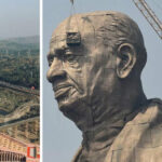 The world's tallest statue, nearly three times the height of the Statue of Liberty