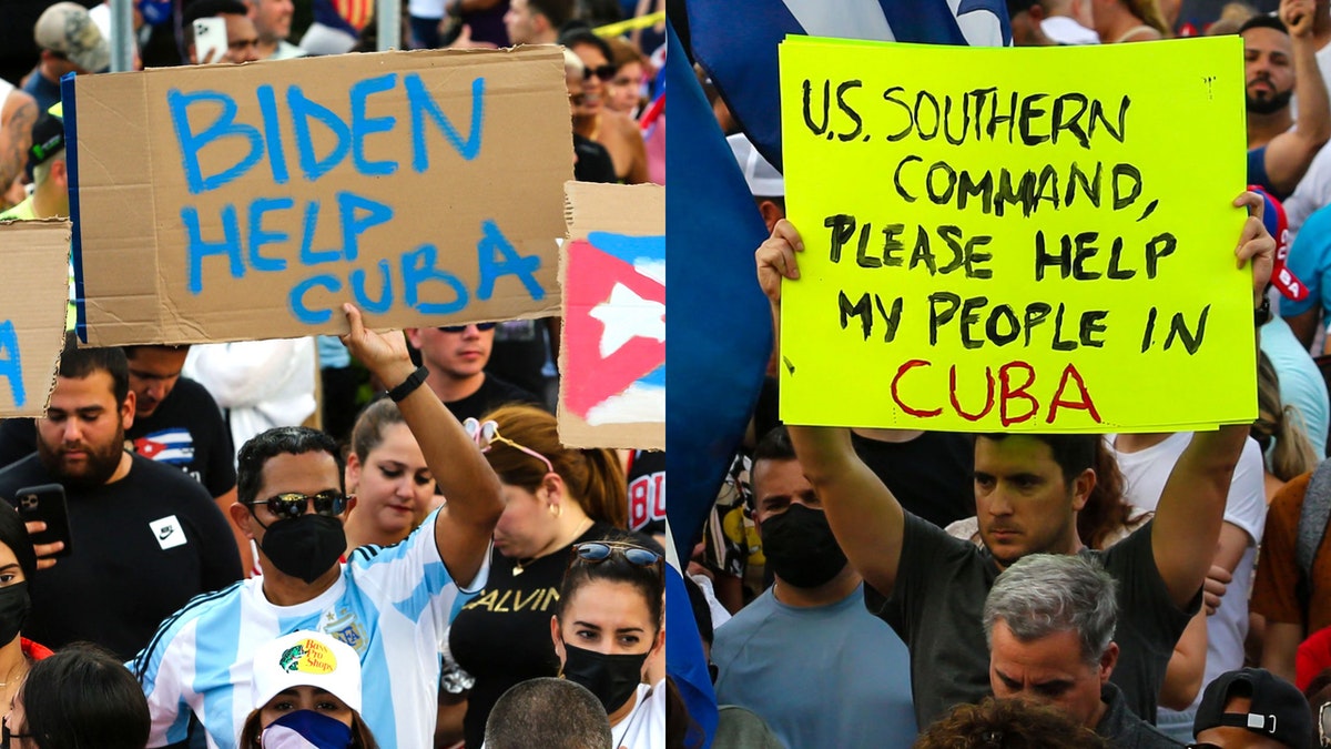 Mass protests erupt in Cuba as citizens demand an end to communist dictatorship