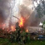 At least 45 killed when Philippine Air Force plane crashes