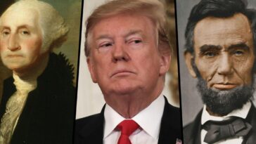 Donald Trump says he would probably beat George Washington and Abraham Lincoln in an election