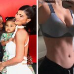 After pregnancy rumors, Kylie Jenner shows her belly to her followers