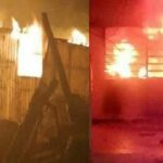 Woman, fed up with the mess, set fire to her house with her husband inside
