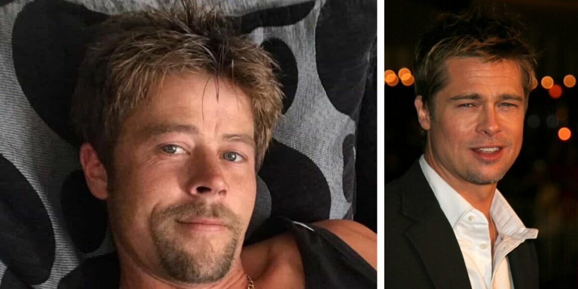 British dad who looks like Brad Pitt gets 'stalked' by women