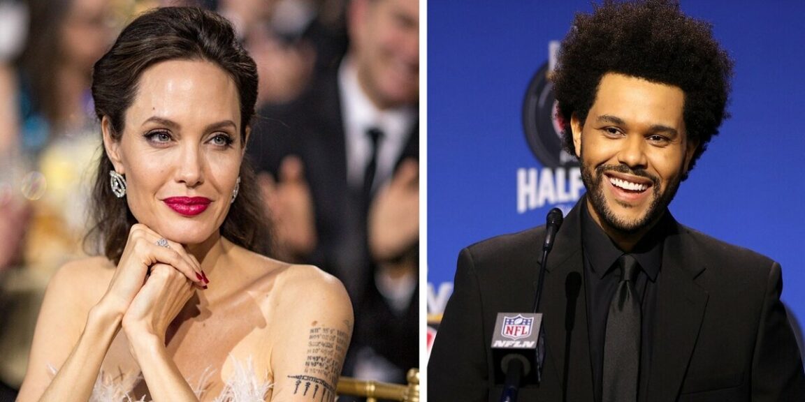 The Weeknd and Angelina Jolie draw attention to dating rumors
