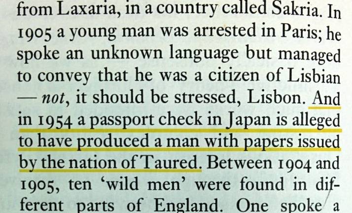 The mysterious case of the man from Taured, evidence of parallel worlds?