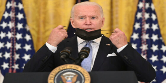Joe Biden caught up with his comments on the Taliban