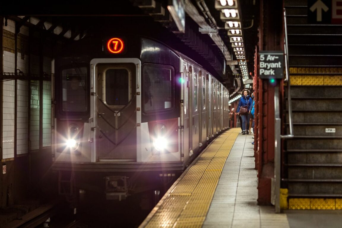 Man in wheelchair falls onto New York subway train tracks