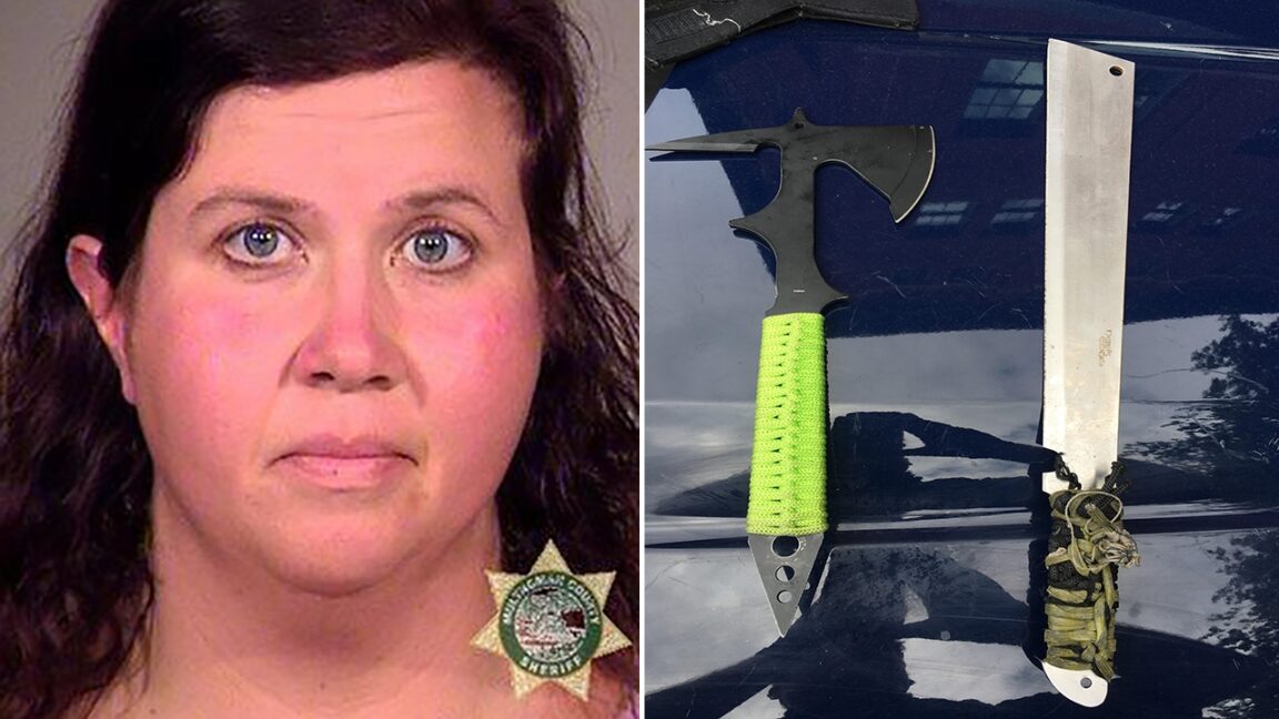 Woman attempted to kidnap child with machete and axe