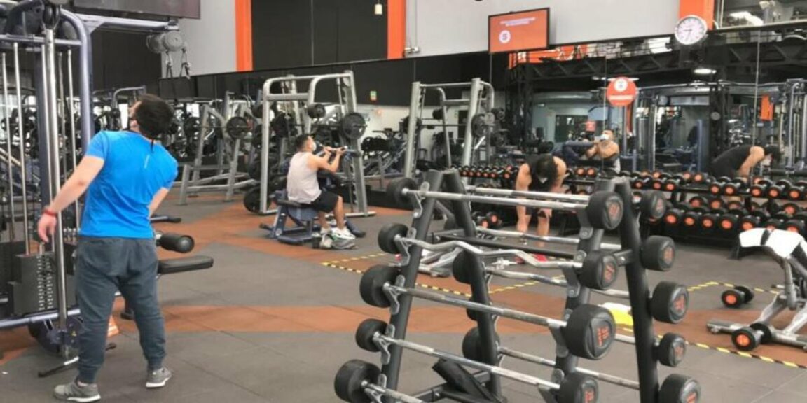 Man runs out of gym scared after 'ghost' drags him across the floor