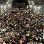 More than 600 people embarked on Air Force plane to flee Afghanistan