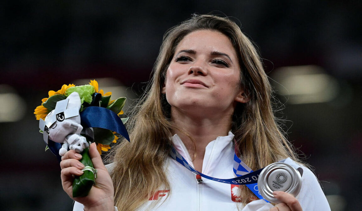 An Olympic javelin thrower auctioned off her Tokyo silver medal to raise $190,000 for a child's heart surgery