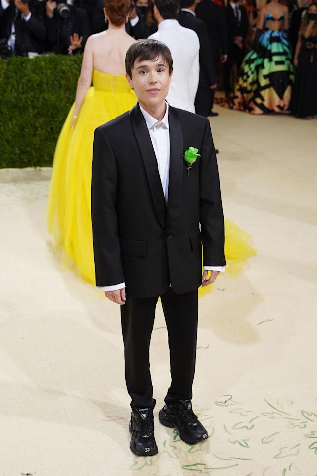 The queer sense of Elliot Page's look at the Met Gala: homage to Oscar Wilde