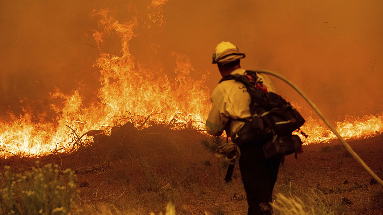 Strong winds push Caldor Fire closer to Lake Tahoe