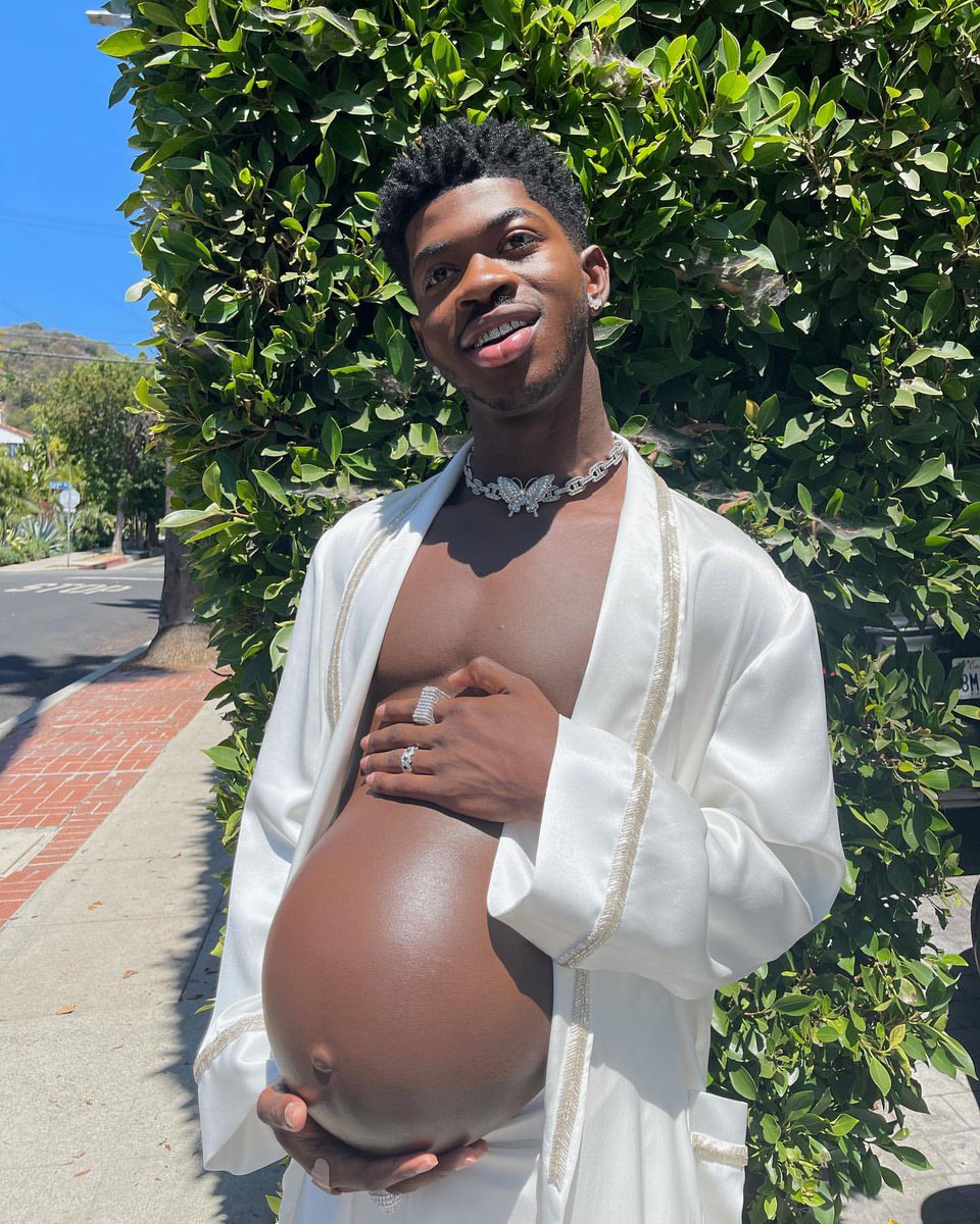 Lil Nas X's fake pregnancy sparks debate in trans community