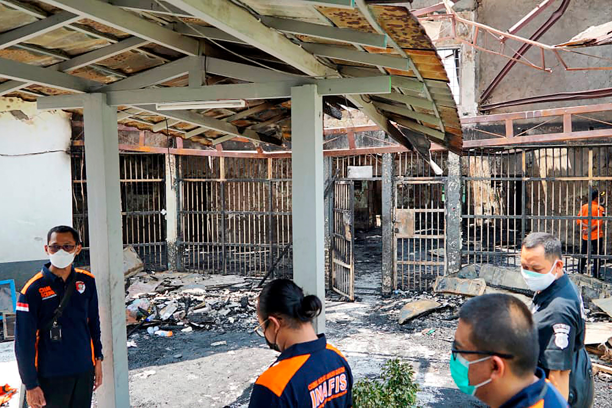 Fire in overcrowded Indonesian prison kills 41 people