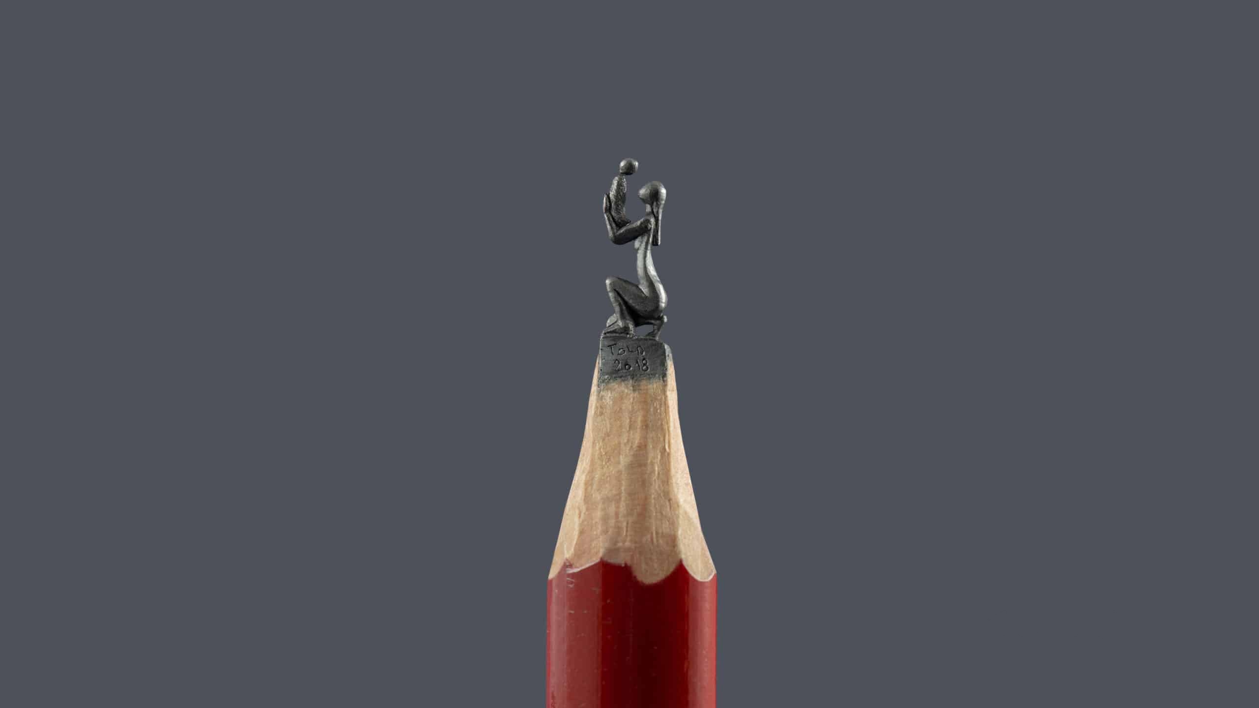 Jasenko Dordevic turns pencils into miniature works of art