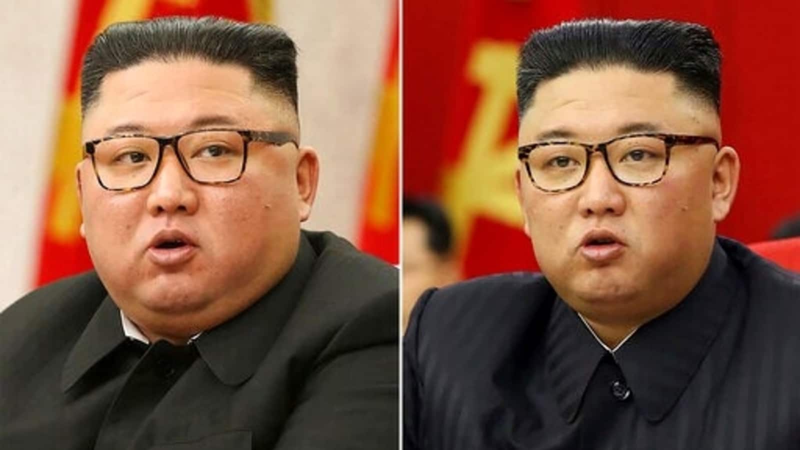 Supreme Leader Kim Jong-Un looks thinner than ever as he appeared in another propaganda broadcast