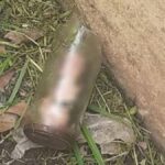 A gardener finds a penis stuffed in a jar while mowing the lawn at his mother's house