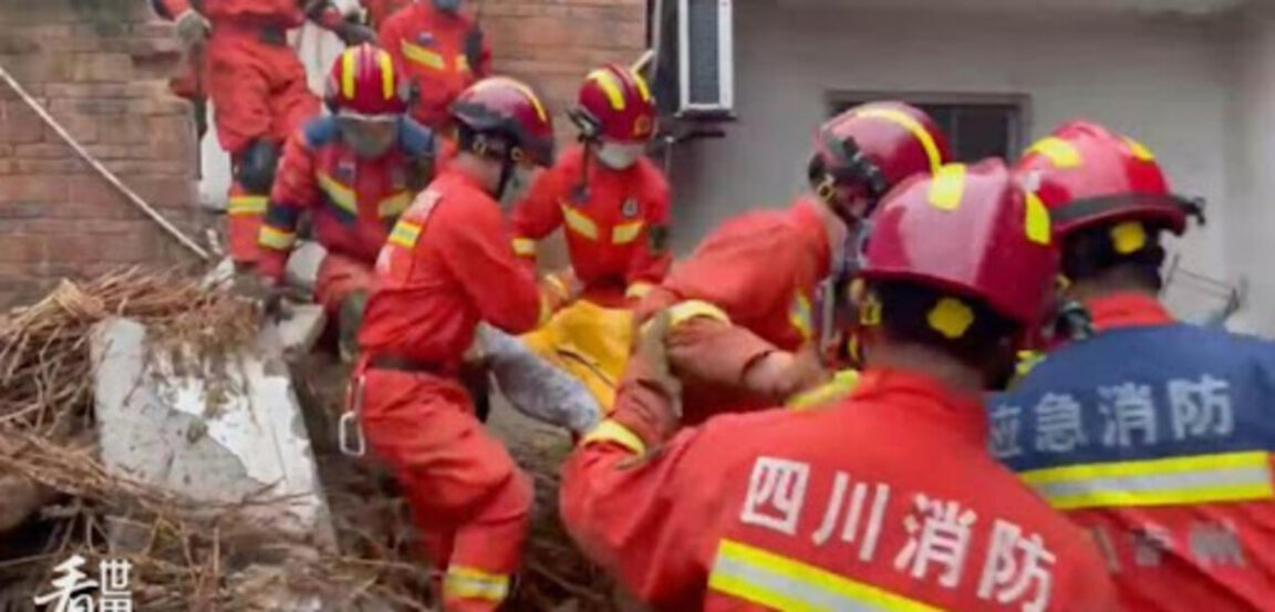 Earthquake leaves three dead and 60 injured in Sichuan, China