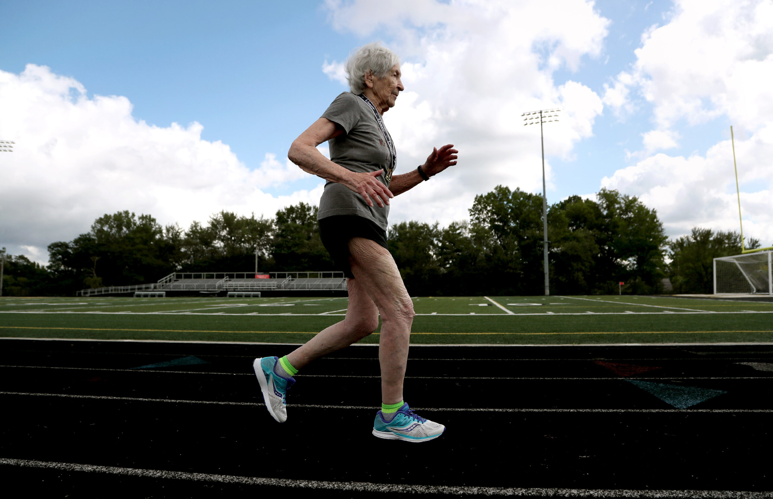 Meet Lyndhurst's Diane Friedman, a 100-year-old track and field star