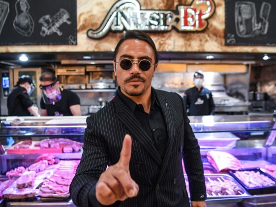 The millionaire who dined at the new Salt Bae restaurant after eating at McDonald's says the steakhouse is "not worth the price"