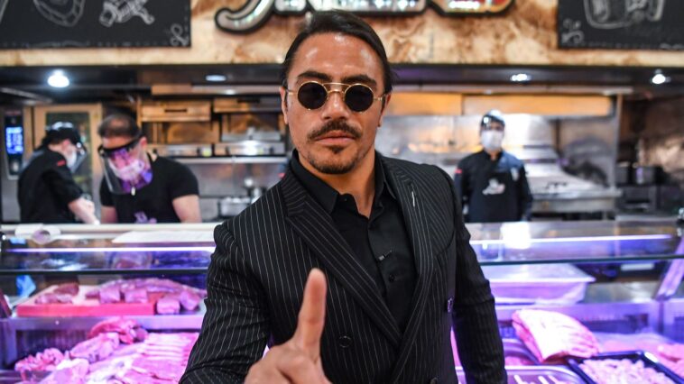 The millionaire who dined at the new Salt Bae restaurant after eating at McDonald's says the steakhouse is "not worth the price"