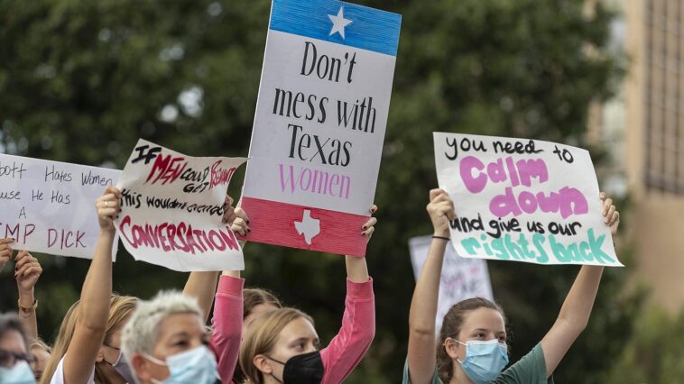 Federal judge temporarily blocks enforcement of Texas law banning most abortions